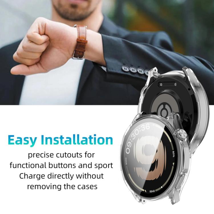 xDfind Tempered Film Integrated PC Watch Protective Cover, For OPPO Watch S