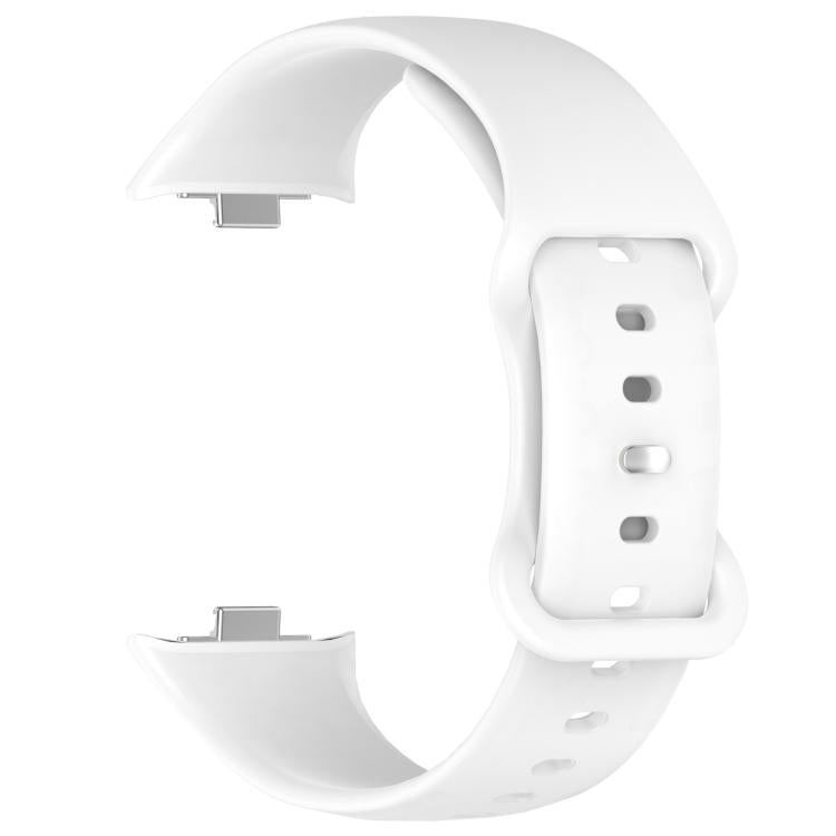 xDfind Solid Color Butterfly Buckle Silicone Watch Band, For Xiaomi Band 9 Pro/8 Pro/Redmi Watch 6/5/4