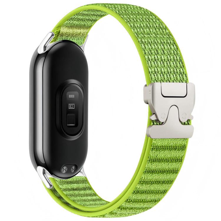 xDfind Parachute Buckle Mountain Pattern Nylon Watch Band, For Xiaomi Smart Band 10 / 9 / 8