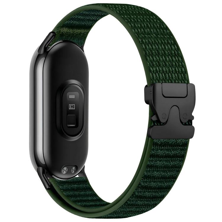xDfind Parachute Buckle Mountain Pattern Nylon Watch Band, For Xiaomi Smart Band 10 / 9 / 8