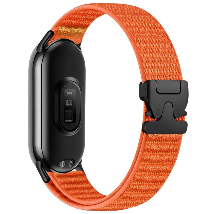 xDfind Parachute Buckle Mountain Pattern Nylon Watch Band, For Xiaomi Smart Band 10 / 9 / 8