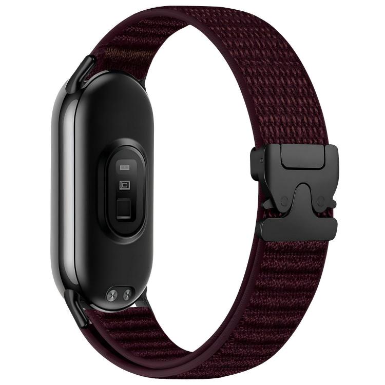 xDfind Parachute Buckle Mountain Pattern Nylon Watch Band, For Xiaomi Smart Band 10 / 9 / 8