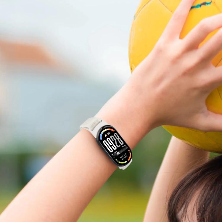 xDfind Parachute Buckle Mountain Pattern Nylon Watch Band, For Xiaomi Smart Band 10 / 9 / 8