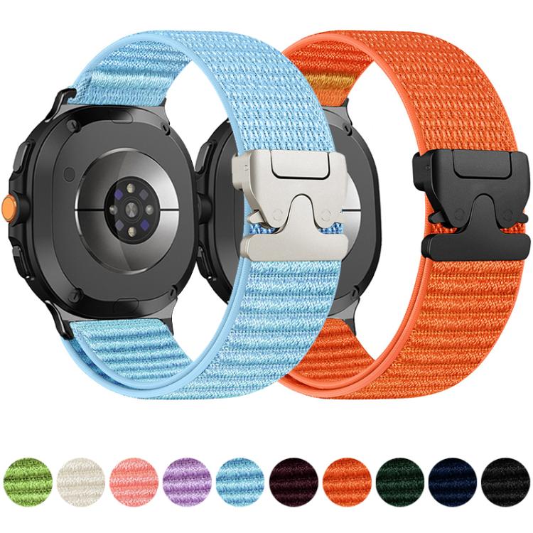 xDfind Parachute Buckle Mountain Pattern Nylon Watch Band, For Samsung Galaxy Watch8 / Watch8 Classic