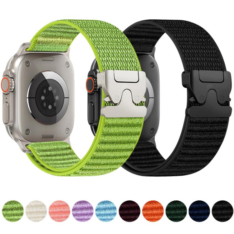 xDfind Parachute Buckle Mountain Pattern Nylon Watch Band, For Apple Watch 42 / 44 / 45 / 46 / 49mm