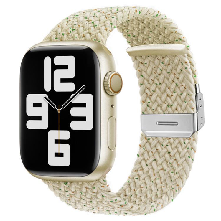 xDfind Buckle-fastening Stitching Braided Nylon Watch Band, For Apple Watch 42 / 44 / 45 / 46 / 49mm