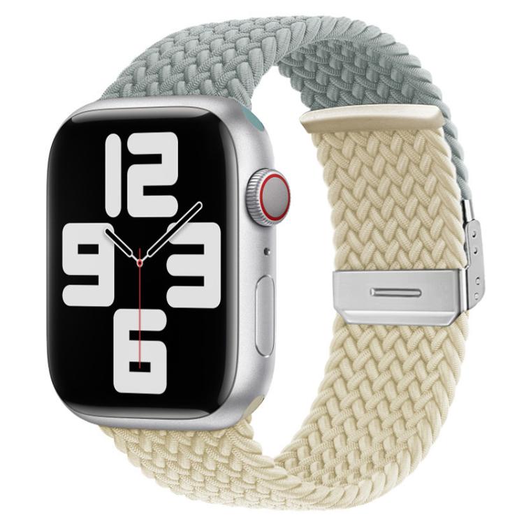 xDfind Buckle-fastening Stitching Braided Nylon Watch Band, For Apple Watch 38 / 40 / 41 / S10 42mm