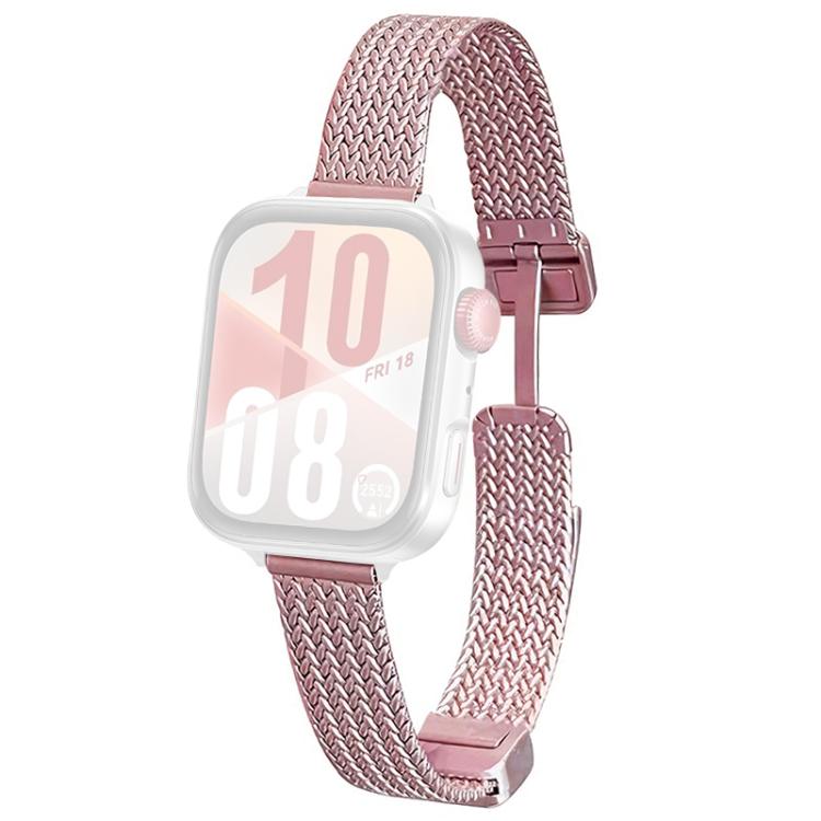 xDfind Wheat Ear Magnetic Buckle Stainless Steel Watch Band, For Huawei Watch Fit4 Pro / Fit4 / Fit3