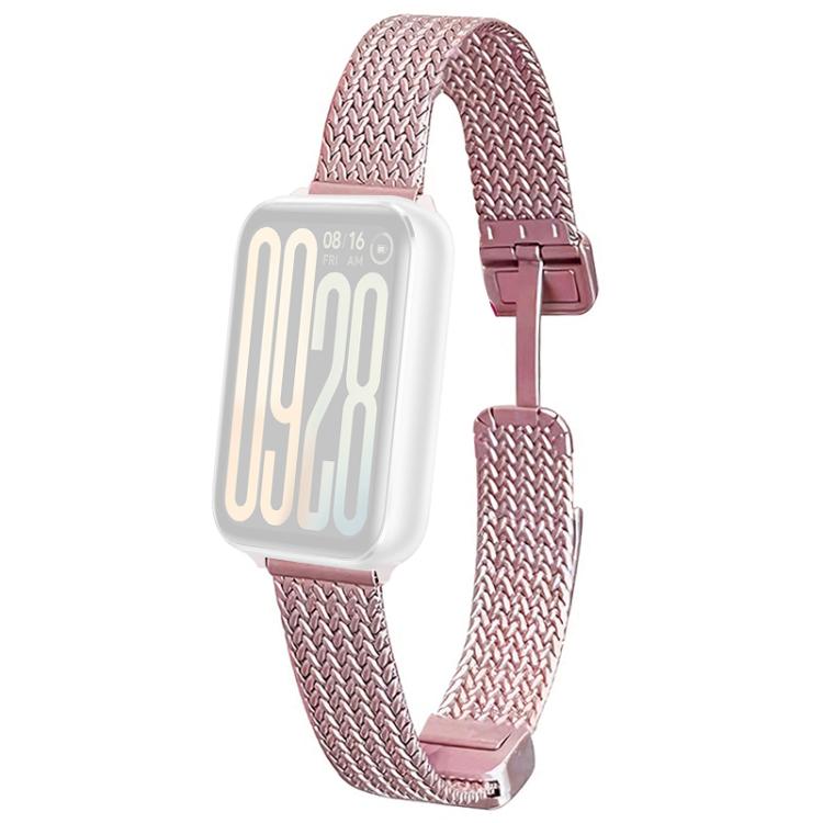 xDfind Wheat Ear Magnetic Buckle Stainless Steel Watch Band, For Xiaomi Band 9 Pro / Redmi Watch 6 / 5