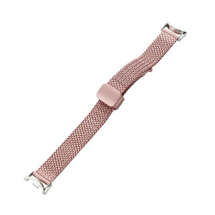 xDfind Wheat Ear Magnetic Buckle Stainless Steel Watch Band, For Xiaomi Smart Band 10 / 9 / 8 NFC