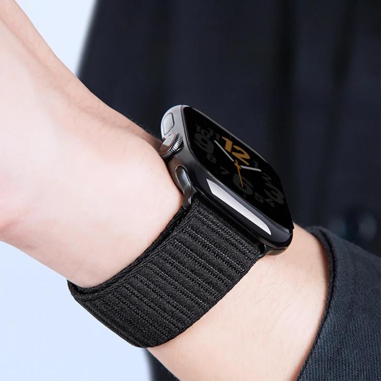 xDfind Two-section Mountain Pattern Nylon Watch Band, For Apple Watch 42 / 44 / 45 / 46 / 49mm