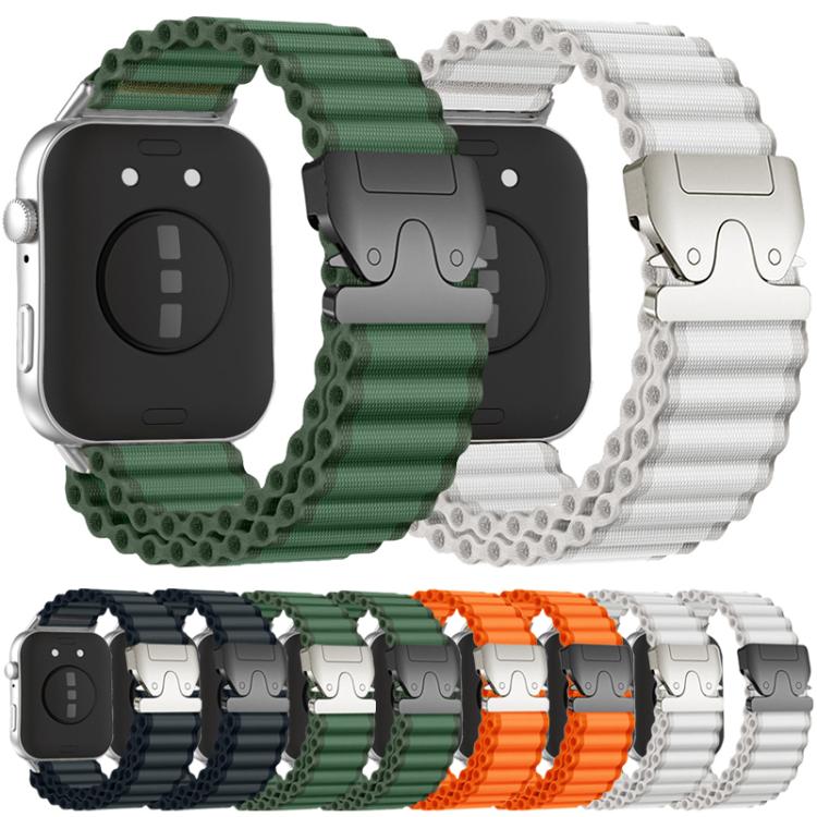 xDfind Parachute Buckle Off Road Sport Nylon Watch Band, For Huawei Watch Fit4 Pro / Fit4 / Fit3