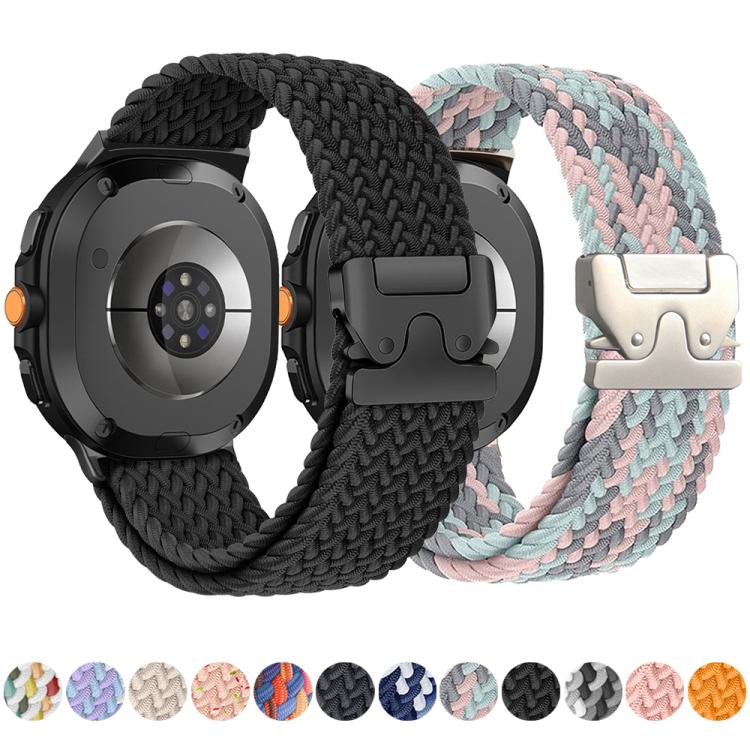 xDfind Parachute Buckle Woven Nylon Loop Watch Band, For Samsung Galaxy Watch8 / Watch8 Classic