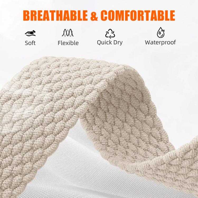 xDfind Parachute Buckle Woven Nylon Loop Watch Band, For Samsung Galaxy Watch8 / Watch8 Classic