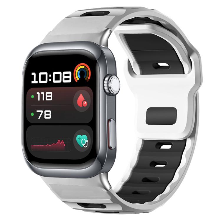 xDfind Flat-head Dual-color Silicone Watch Band, For Huawei Watch D2