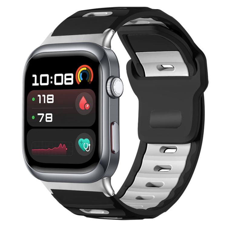 xDfind Flat-head Dual-color Silicone Watch Band, For Huawei Watch D2