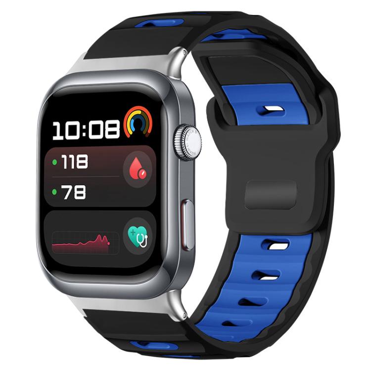 xDfind Flat-head Dual-color Silicone Watch Band, For Huawei Watch D2