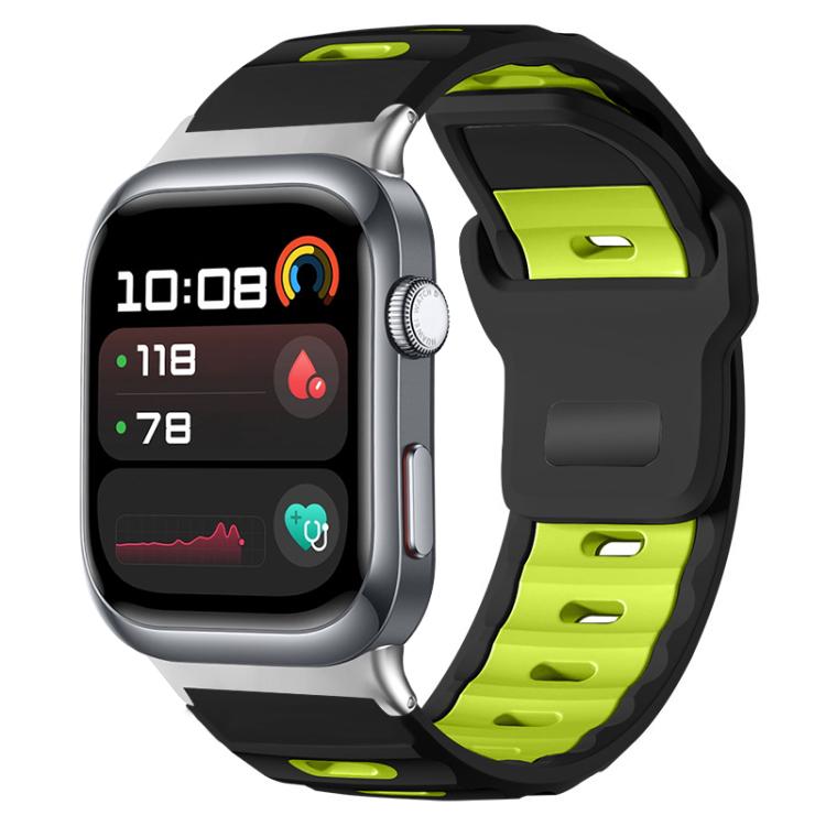 xDfind Flat-head Dual-color Silicone Watch Band, For Huawei Watch D2