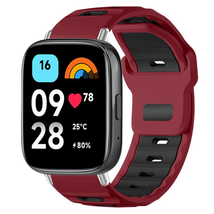 xDfind Flat-head Dual-color Silicone Watch Band, For Redmi Watch 3 Active / Watch 3 Lite