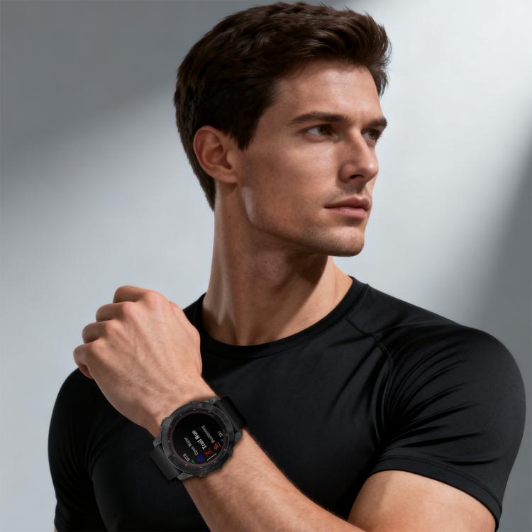 xDfind Flat-head Dual-color Silicone Watch Band, For Garmin Forerunner 35/30/35j