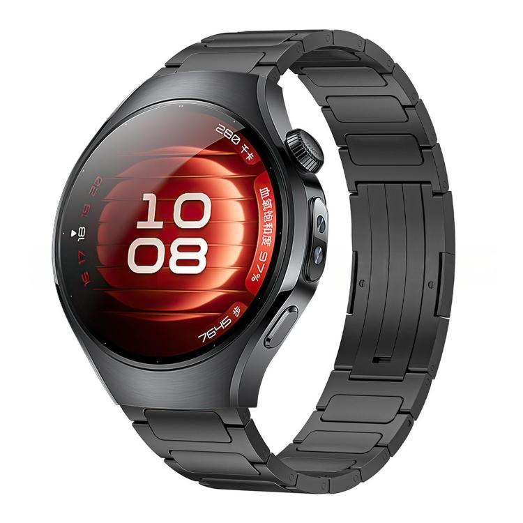 xDfind Quick-release Fold-over Clasp Titanium Alloy Watch Band, For Huawei Watch 5 42mm