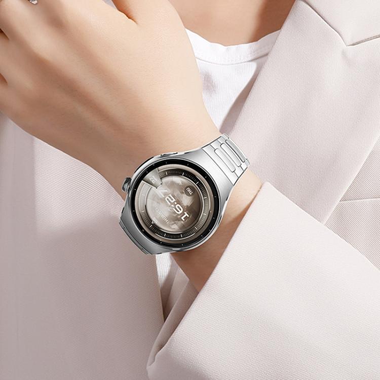 xDfind Quick-release Fold-over Clasp Titanium Alloy Watch Band, For Huawei Watch 5 42mm