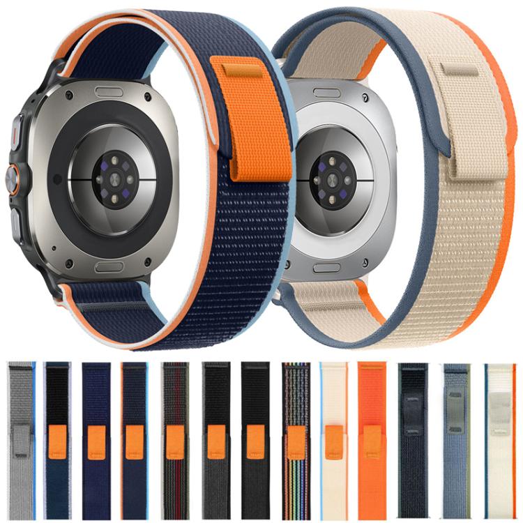 xDfind Wild Path Loop Nylon Hook and Loop Fastener Watch Band, For Samsung Galaxy Watch Ultra / Ultra 2025