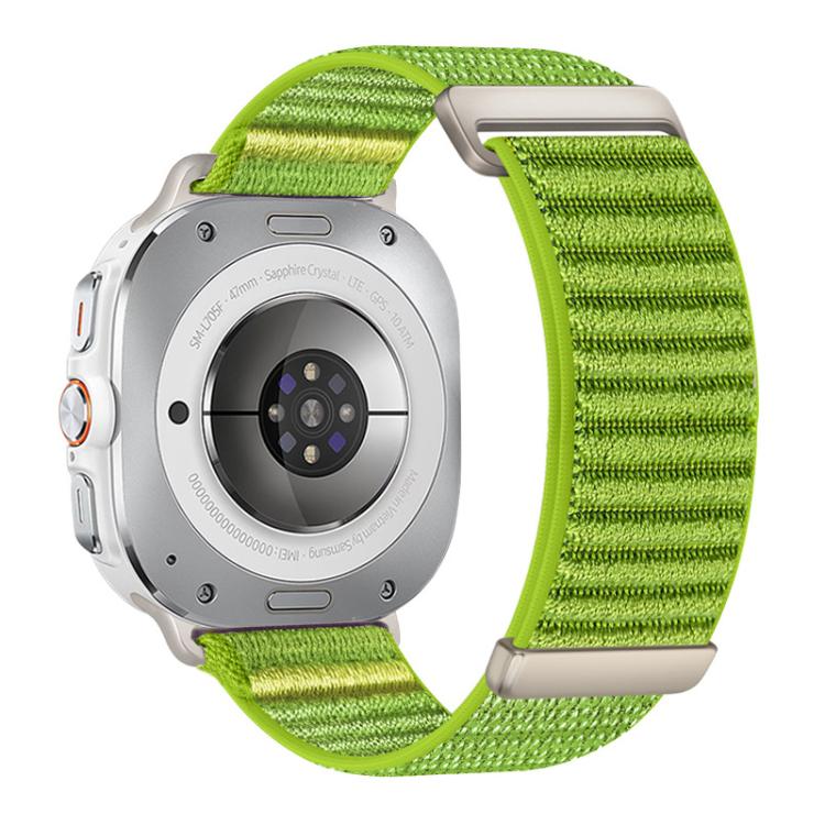 xDfind Two-section Mountain Pattern Nylon Watch Band, For Samsung Galaxy Watch Ultra / Ultra 2025