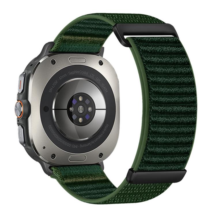 xDfind Two-section Mountain Pattern Nylon Watch Band, For Samsung Galaxy Watch Ultra / Ultra 2025