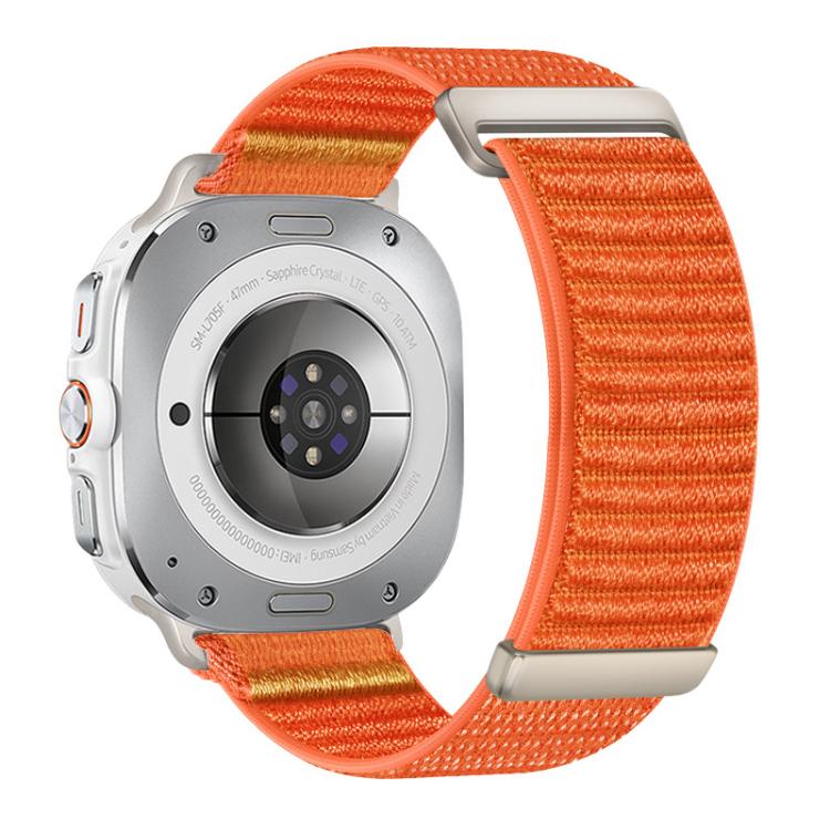 xDfind Two-section Mountain Pattern Nylon Watch Band, For Samsung Galaxy Watch Ultra / Ultra 2025