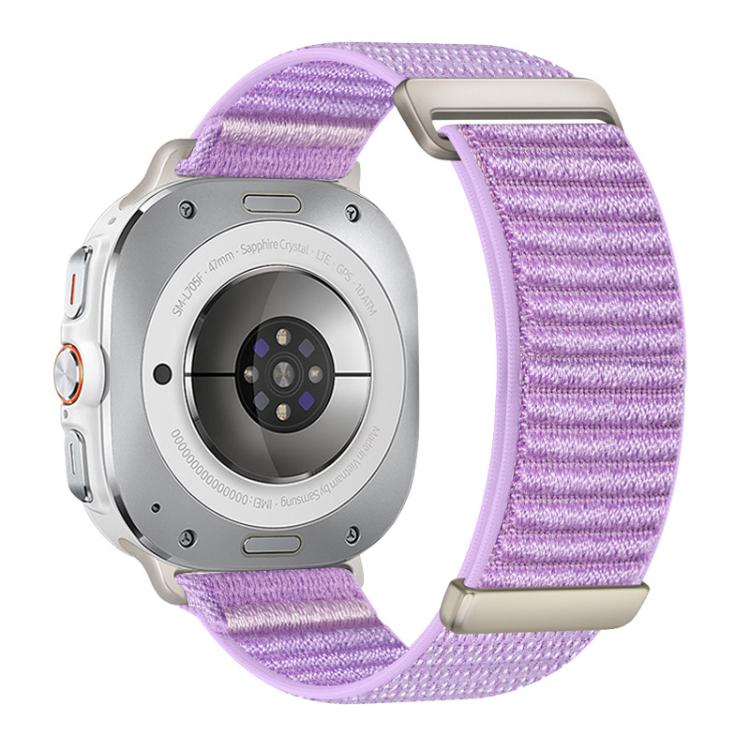 xDfind Two-section Mountain Pattern Nylon Watch Band, For Samsung Galaxy Watch Ultra / Ultra 2025