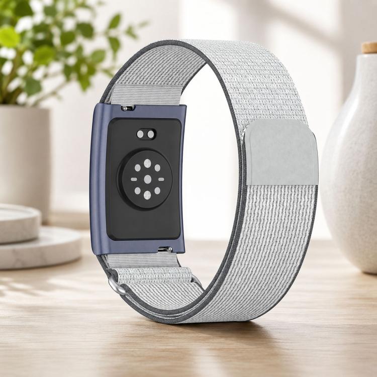 For Amazfit Helio Strap xDfind Covered Nylon Loop Band, 280mm Wristband