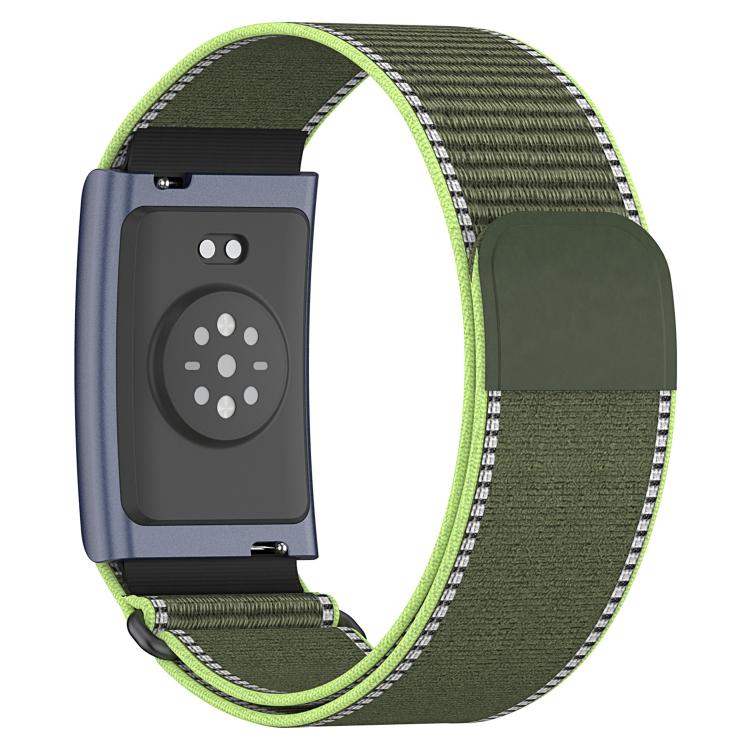 For Amazfit Helio Strap xDfind Covered Nylon Loop Band, 280mm Wristband