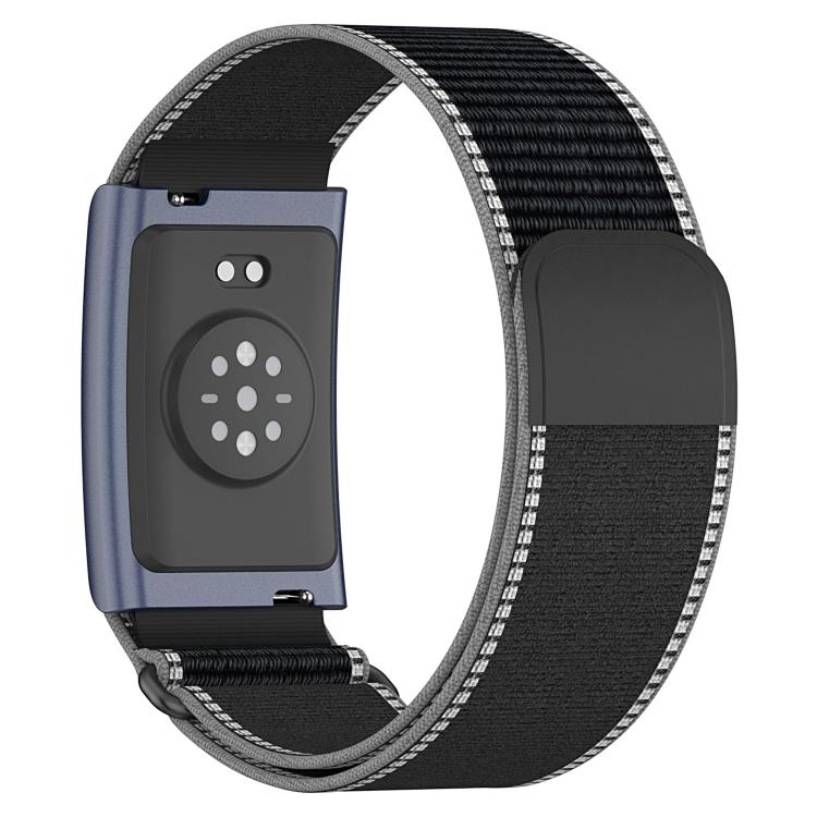 For Amazfit Helio Strap xDfind Covered Nylon Loop Band, 280mm Wristband