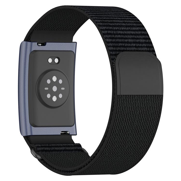 For Amazfit Helio Strap xDfind Covered Nylon Loop Band, 420mm Arm Strap