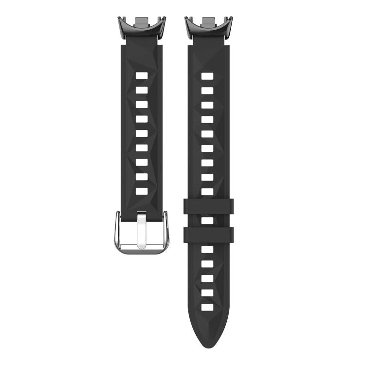 xDfind Diamond Texture 3D Silicone Watch Band, For Xiaomi Smart Band 10 / 9 / 8