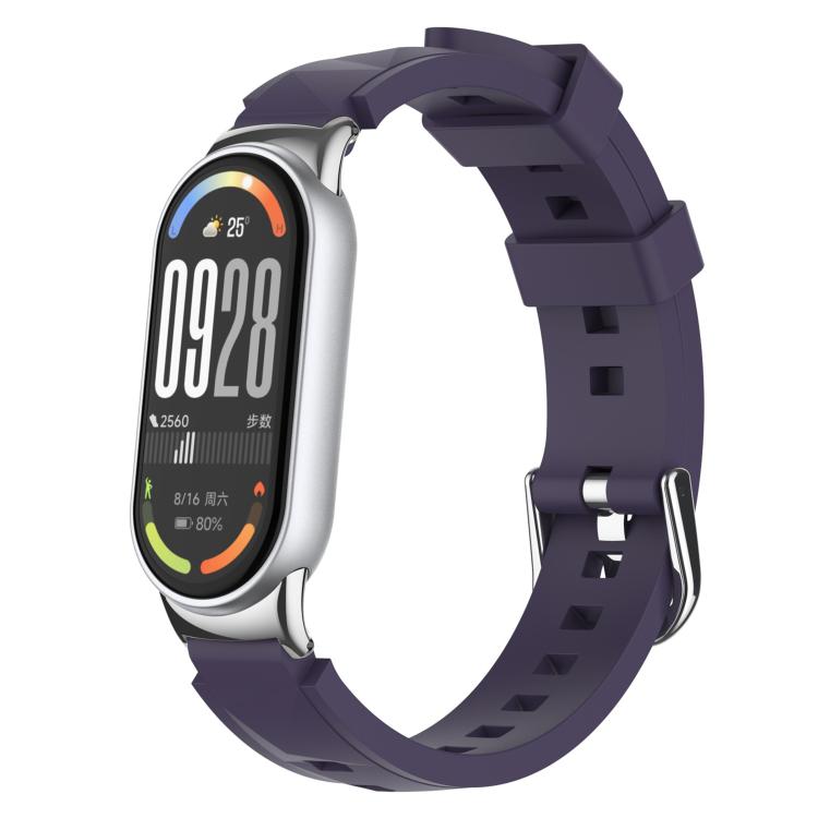 xDfind Diamond Texture 3D Silicone Watch Band, For Xiaomi Smart Band 10 / 9 / 8