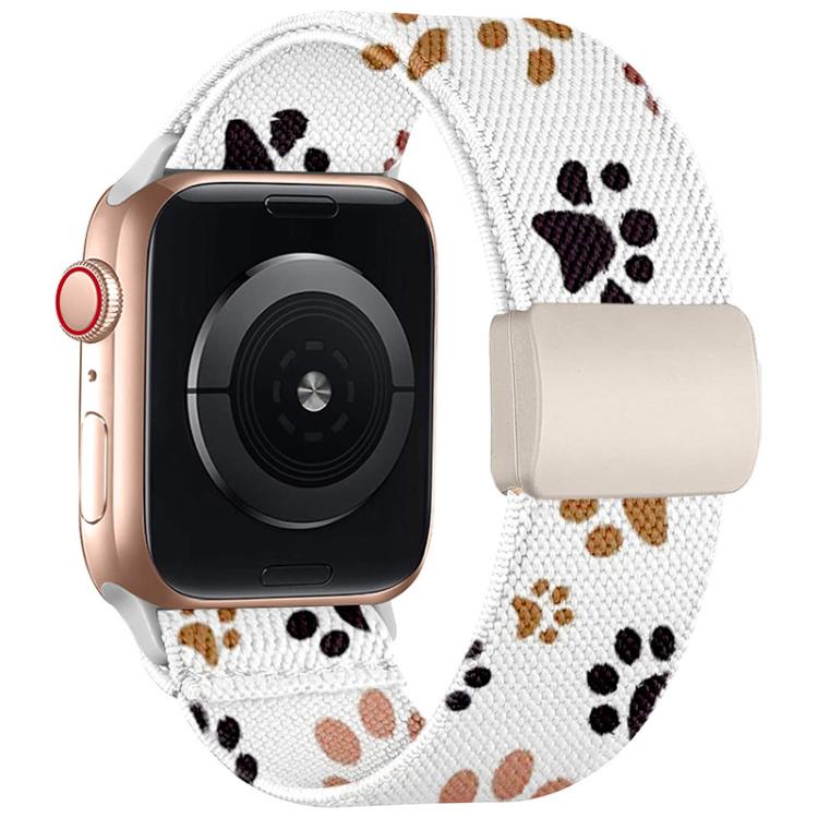 xDfind Elastic Nylon Braided Magnetic Buckle Watch Band, For Apple Watch 42 / 44 / 45 / 46 / 49mm