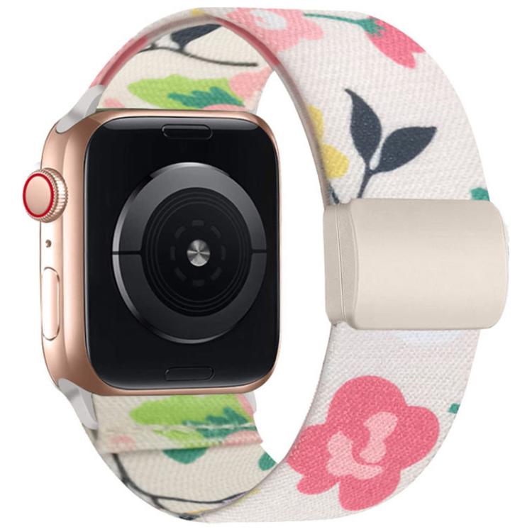 xDfind Elastic Nylon Braided Magnetic Buckle Watch Band, For Apple Watch 42 / 44 / 45 / 46 / 49mm