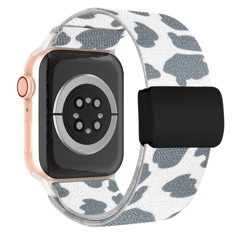 xDfind Elastic Nylon Braided Magnetic Buckle Watch Band, For Apple Watch 42 / 44 / 45 / 46 / 49mm