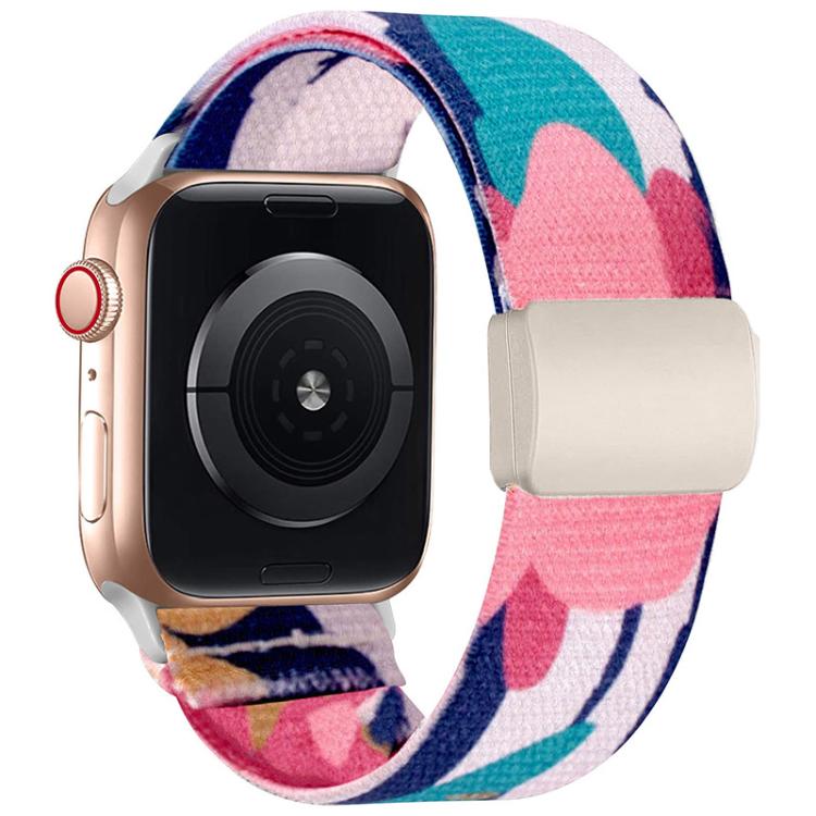 xDfind Elastic Nylon Braided Magnetic Buckle Watch Band, For Apple Watch 38 / 40 / 41 / S11 42mm