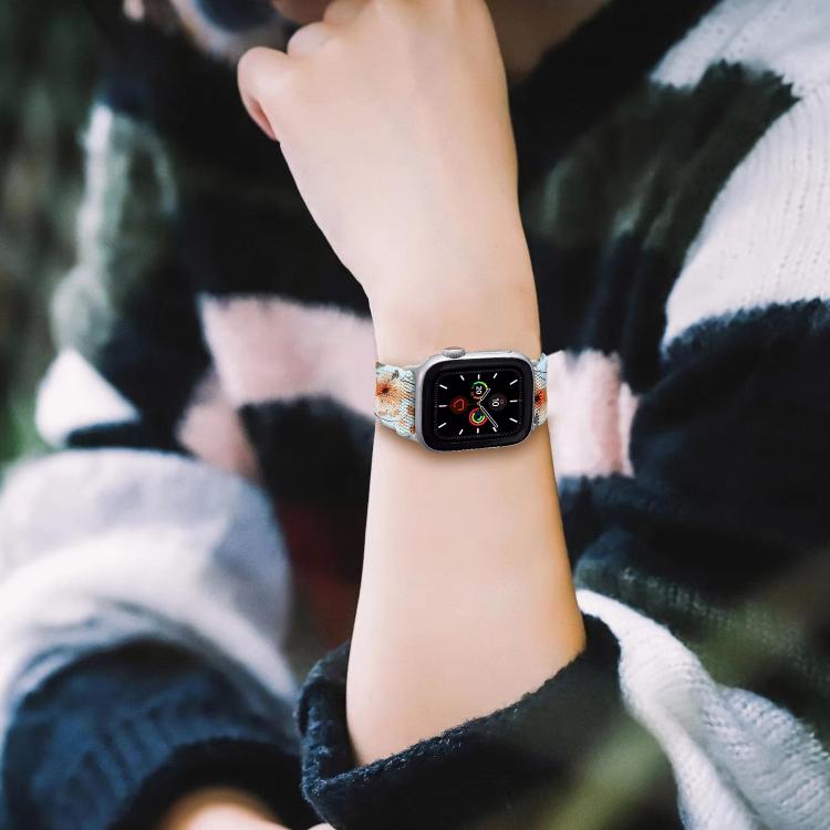 xDfind Elastic Nylon Braided Magnetic Buckle Watch Band, For Apple Watch 42 / 44 / 45 / 46 / 49mm