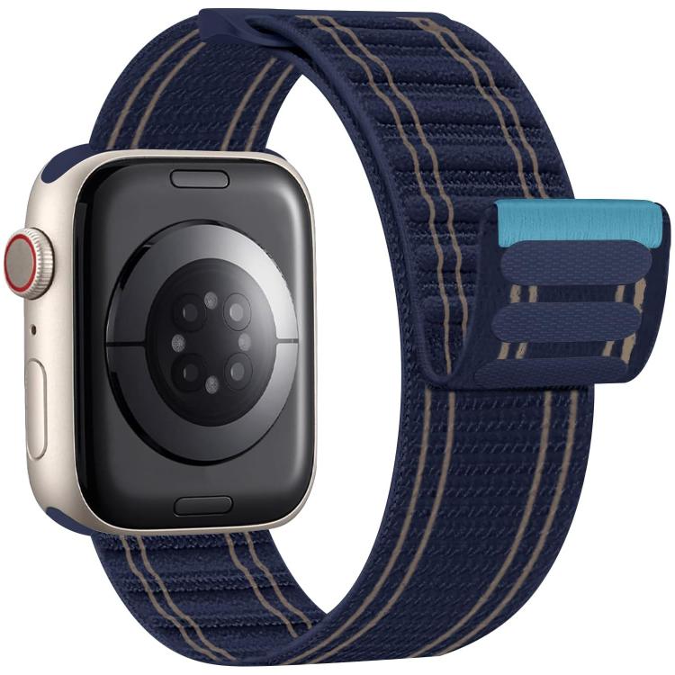 xDfind Nylon Loop Woven Hook and Loop Fastener Watch Band, For Apple Watch 38 / 40 / 41 / S11 42mm