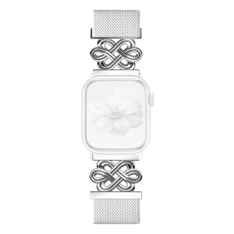 xDfind Chinese Knot Nylon Braided Magnetic Buckle Watch Band, For Apple Watch 42 / 44 / 45 / 46 / 49mm