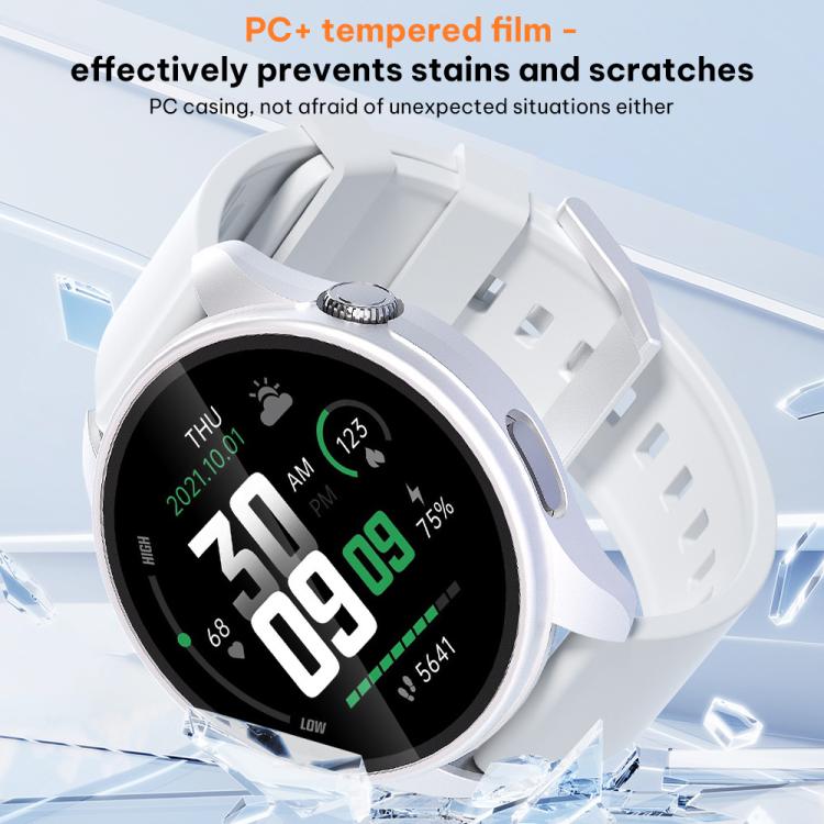 xDfind Solid Color Tempered Film Integrated PC Watch Case, For Xiaomi Watch 5