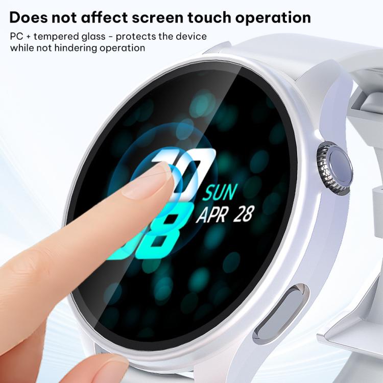 xDfind Solid Color Tempered Film Integrated PC Watch Case, For Xiaomi Watch 5