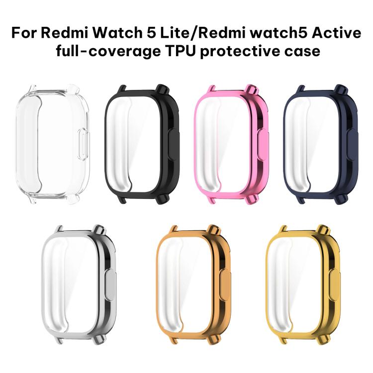 xDfind TPU Full Coverage Watch Protective Case, For Redmi Watch 5 Active