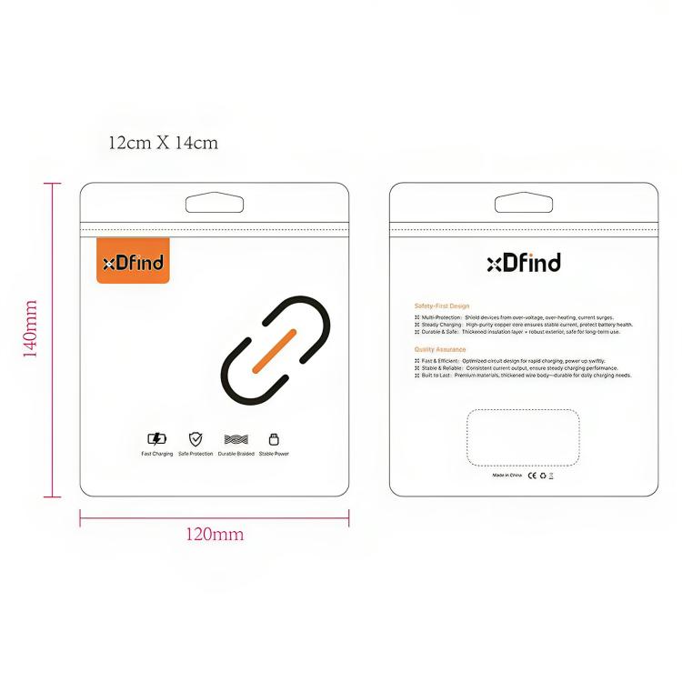 xDfind 2 in 1 USB to Type-C Integrated Watch Charging Base, Length: 1.2m, Charging Base