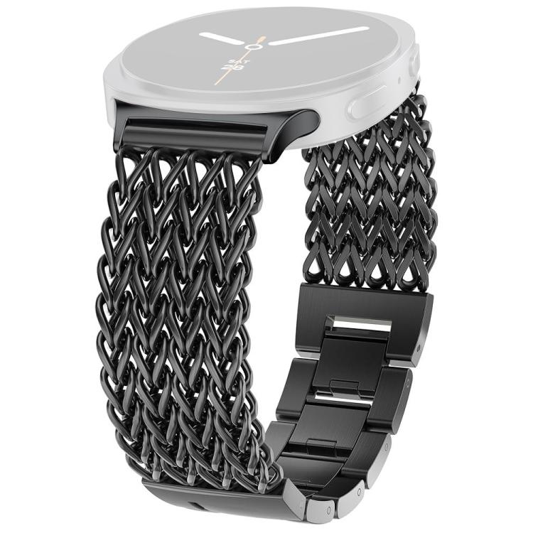 xDfind Herringbone Braided Stainless Steel Watch Band, For Samsung Galaxy Watch8 / Watch8 Classic