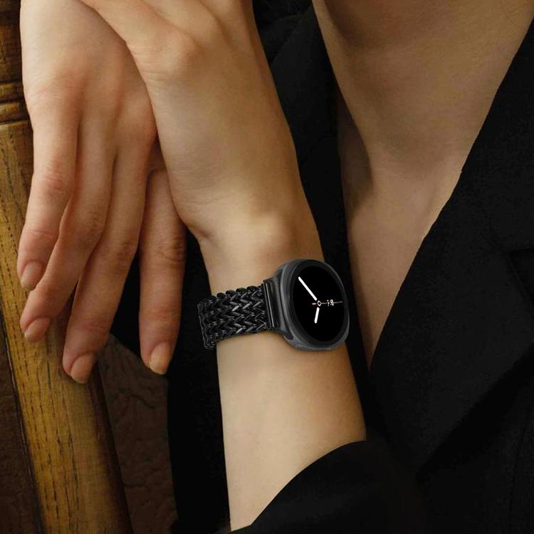 xDfind Herringbone Braided Stainless Steel Watch Band, For Samsung Galaxy Watch Ultra / Ultra 2025